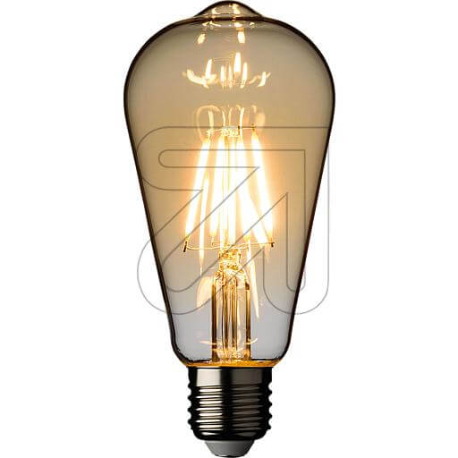 LED-Filament-Vintagelampe ST64 E27 4W 360lm 2200K 44074