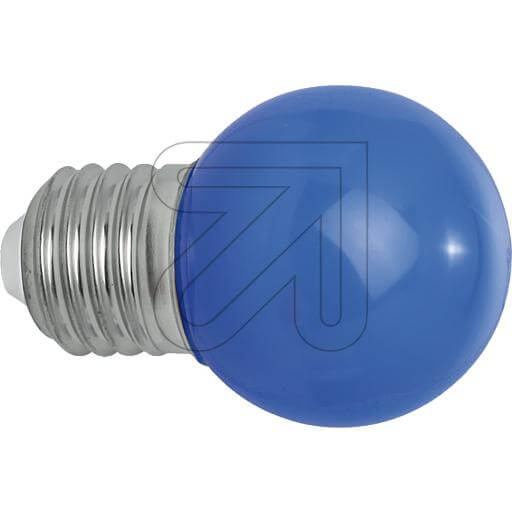 LED-Deko-Tropfenlampe E27 IP54 blau