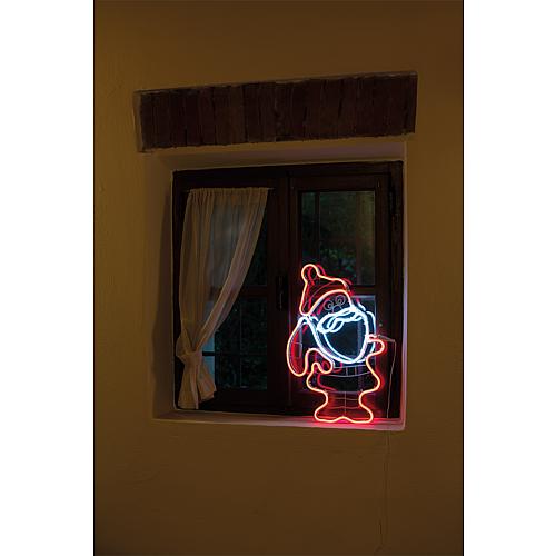 LED Silhouette Weihnachtsmann 54745