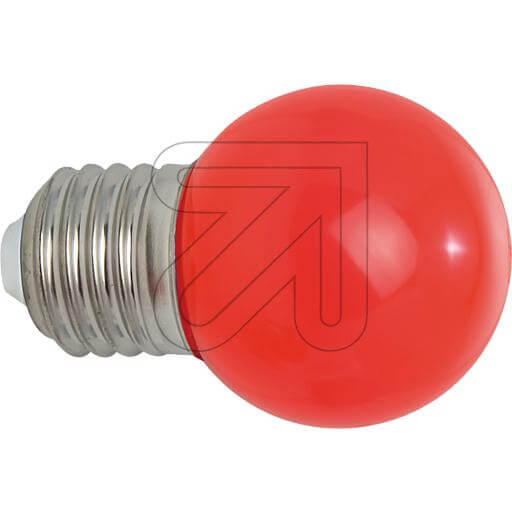 LED-Deko-Tropfenlampe E27 IP54 rot