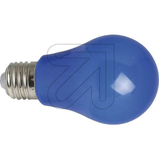 LED-Deko-Lampe AGL E27 IP54 blau