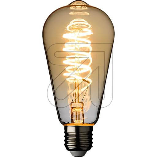 LED-Filament-Vintagelampe ST64 E27 4W 240lm 2200K 44111