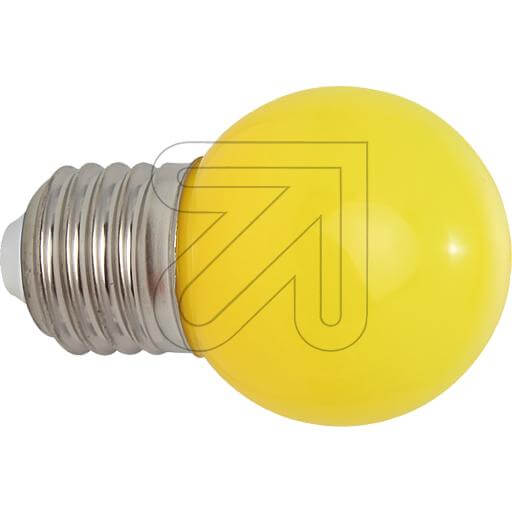 LED-Deko-Tropfenlampe E27 IP54 gelb